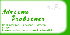 adrienn probstner business card